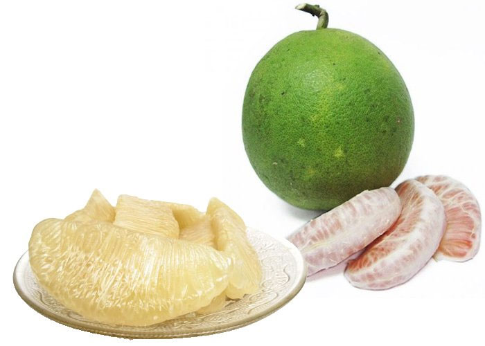 qua-buoi-2 Ăn cùi trắng của bưởi giúp cải thiện táo bón.