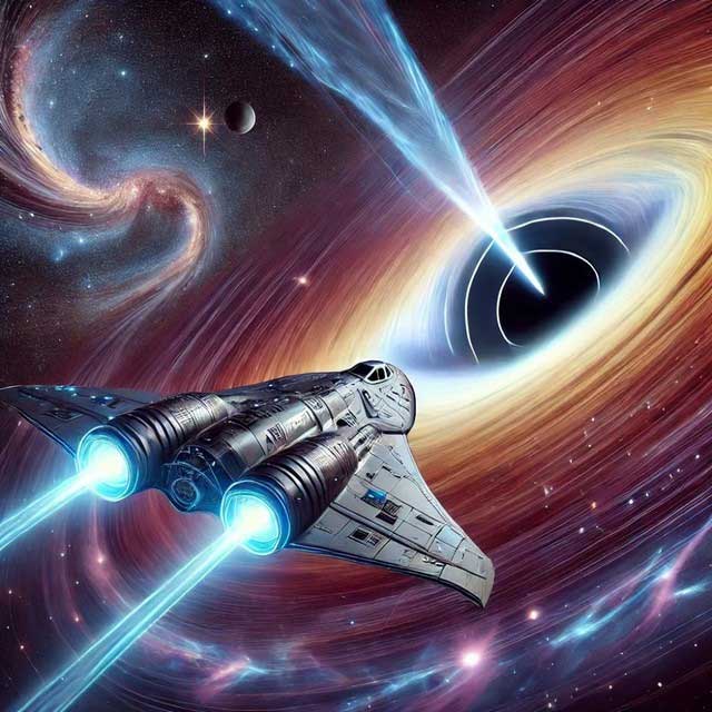 Warp Drive còn được biết đến như động cơ siêu ánh sáng.
