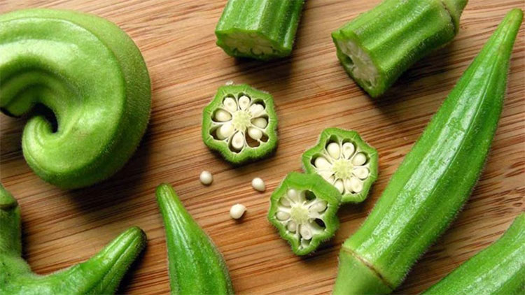 dap-bap Đậu bắp nhiều chất xơ