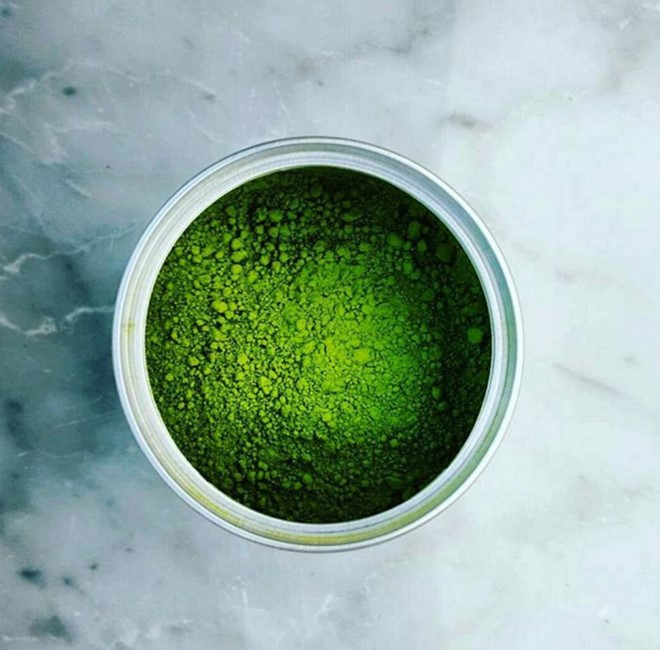 Matcha chứa nhiều catechin, một loại chất chống oxy hóa.
