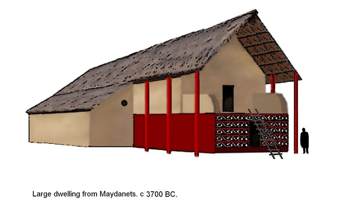 nha-cua-cong-dong-cucuteni-trypillia Cấu trúc tiêu biểu của một ngôi nhà được xây dựng bởi cộng đồng Cucuteni-Trypillia