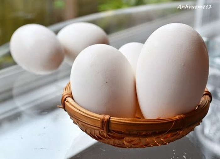 Bà bầu nên cẩn trọng với trứng ngỗng