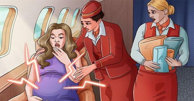 Những Điều Thú Vị Về Việc Sinh Con Trên Máy Bay