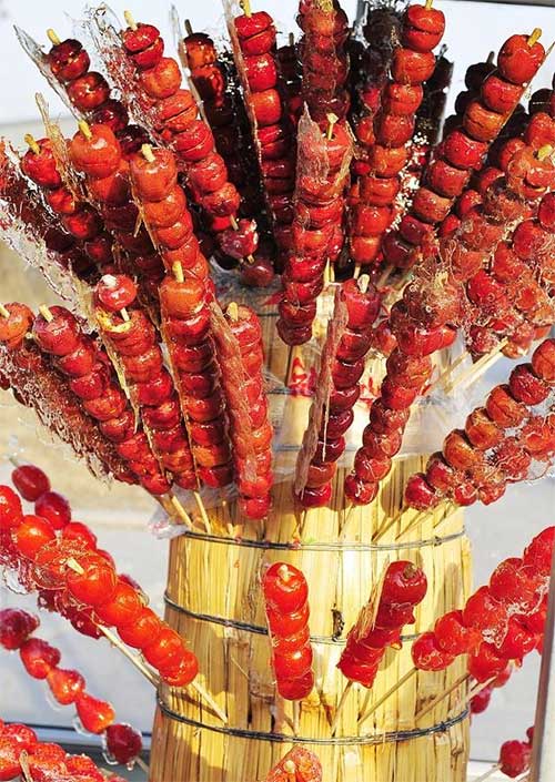 keo-ho-lo-1 Kẹo hồ lô - nét văn hóa không thể thiếu của Bắc Kinh